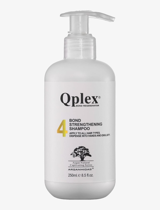 Arganmidas Qplex No.4 BOND STRENGTHENING SHAMPOO – 250 ml i gruppen SKÖNHET & HÄLSA / Hår & Styling / Hårvårdsprodukter / Schampo hos TP E-commerce Nordic AB (D42362)