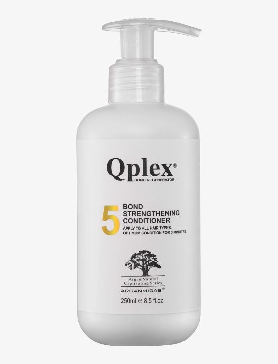 Arganmidas Qplex No.5 BOND STRENGTHENING CONDITIONER – 250 ml i gruppen SKÖNHET & HÄLSA / Hår & Styling / Hårvårdsprodukter / Balsam hos TP E-commerce Nordic AB (D42363)