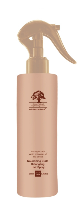 Arganmidas Nourishing Curls Detangling Hair Spray – 250 ml i gruppen SKÖNHET & HÄLSA / Hår & Styling / Hårstylingprodukter / Hårspray hos TP E-commerce Nordic AB (D42365)