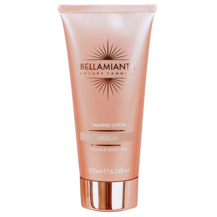 Bellamianta Tanning Lotion Medium 200 ml i gruppen SKÖNHET & HÄLSA / Hudvård / Solskydd & Tanning / Brun utan sol hos TP E-commerce Nordic AB (D42408)