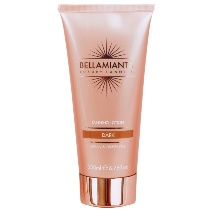 Bellamianta Tanning Lotion Dark 200 ml i gruppen SKÖNHET & HÄLSA / Hudvård / Solskydd & Tanning / Brun utan sol hos TP E-commerce Nordic AB (D42409)