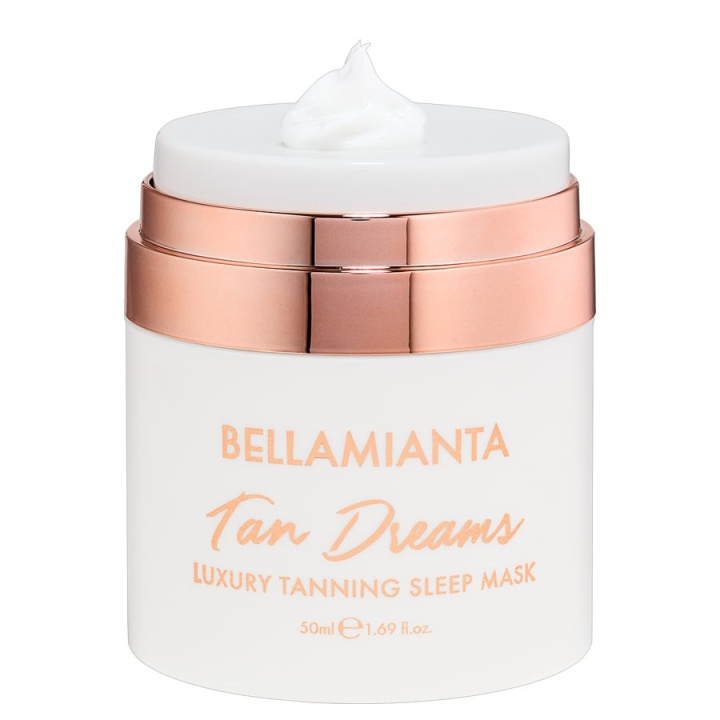 Bellamianta Tan Dreams Luxury Tanning Sleep Mask – 50 ml i gruppen SKÖNHET & HÄLSA / Hudvård / Solskydd & Tanning / Brun utan sol hos TP E-commerce Nordic AB (D42415)