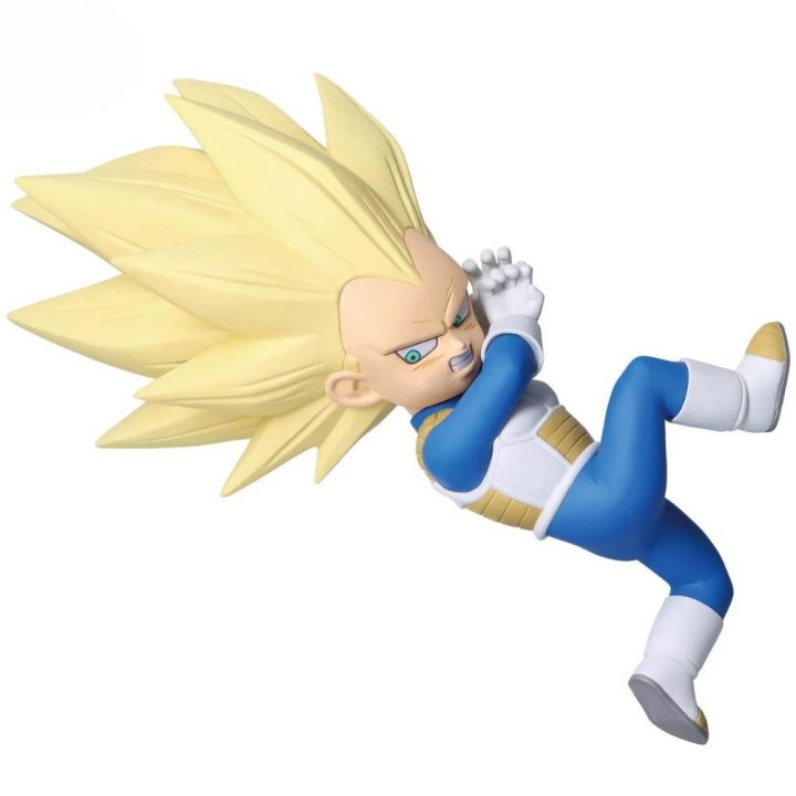 Banpresto DRAGON BALL DAIMA SUPER SAIYAN 3 VEGETA (MINI) FIGUR MED PANEL i gruppen LEKSAKER, BARN- & BABYPRODUKTER / Leksaker / Figurer, Miniatyrer & tillbehör hos TP E-commerce Nordic AB (D42450)