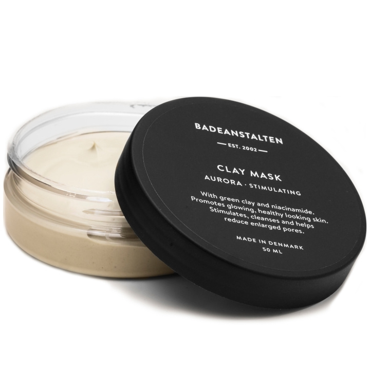 Badeanstalten Lermask – Grön – 50 ml i gruppen SKÖNHET & HÄLSA / Hudvård / Ansiktsvård / Masker hos TP E-commerce Nordic AB (D42478)