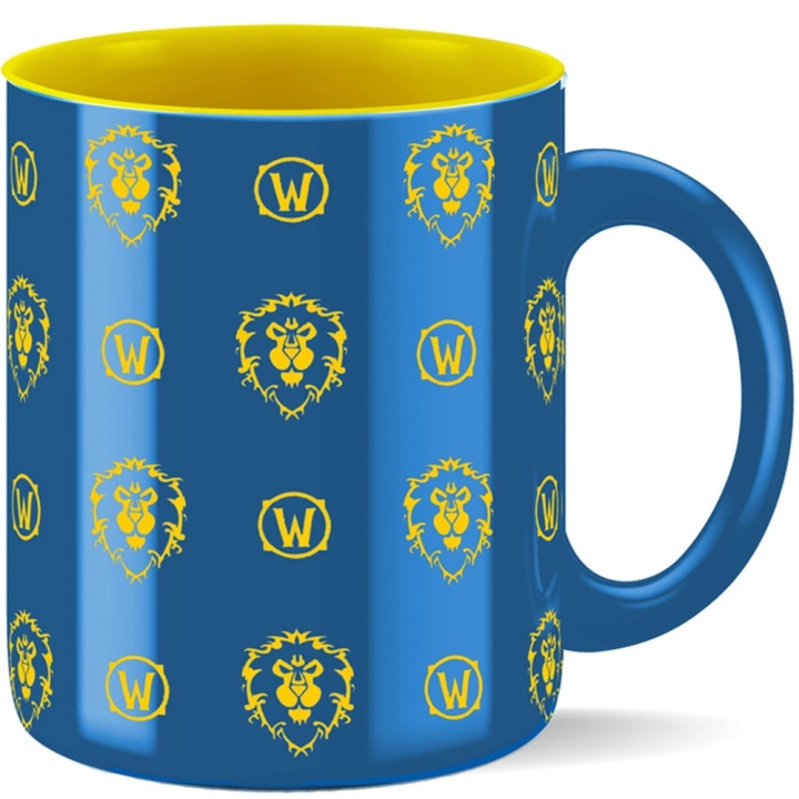 Blizzard – Mugg World of Warcraft: Alliansen med presentförpackning i gruppen SPORT, FRITID & HOBBY / Roliga prylar / Muggar hos TP E-commerce Nordic AB (D42488)
