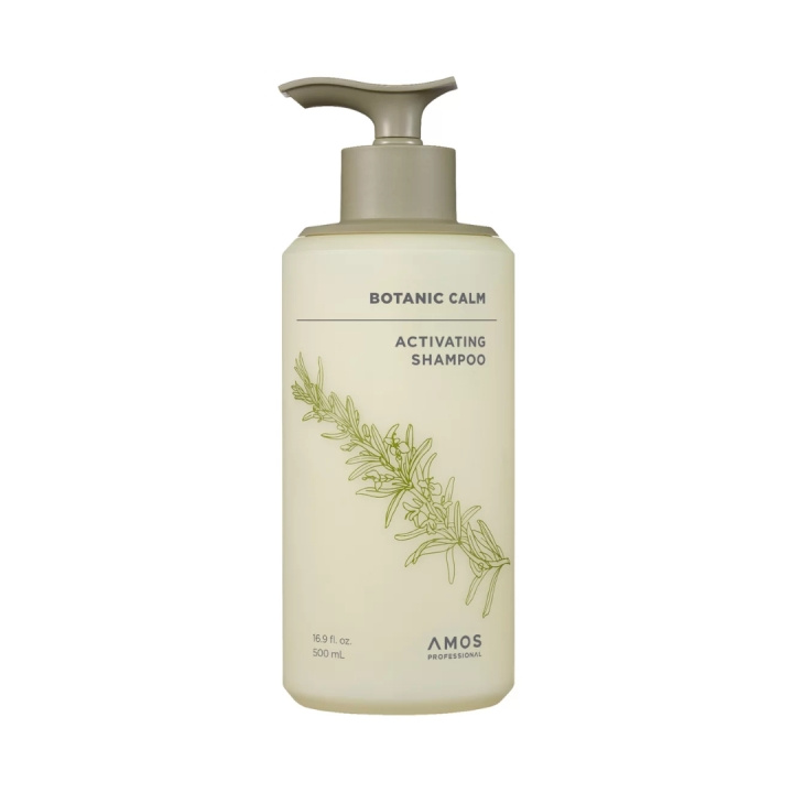 Amos Professional Botanic Calm Activating Shampoo – 500 ml i gruppen SKÖNHET & HÄLSA / Hår & Styling / Hårvårdsprodukter / Schampo hos TP E-commerce Nordic AB (D42505)