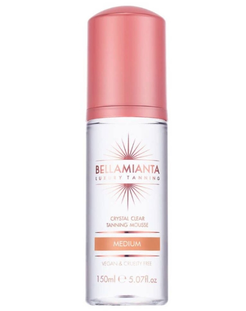 Bellamianta Crystal Clear solmousse – Medium i gruppen SKÖNHET & HÄLSA / Hudvård / Solskydd & Tanning / Brun utan sol hos TP E-commerce Nordic AB (D42518)