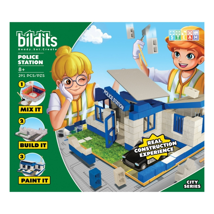 Bildits Polisstationen (40365) i gruppen LEKSAKER, BARN- & BABYPRODUKTER / Leksaker / Lekset hos TP E-commerce Nordic AB (D42533)