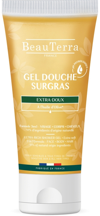 BeauTerra Ultra Rich Shower Gel – hög tolerans – 200 ml i gruppen SKÖNHET & HÄLSA / Hudvård / Kroppsvård / Bad & Duschcreme hos TP E-commerce Nordic AB (D42542)