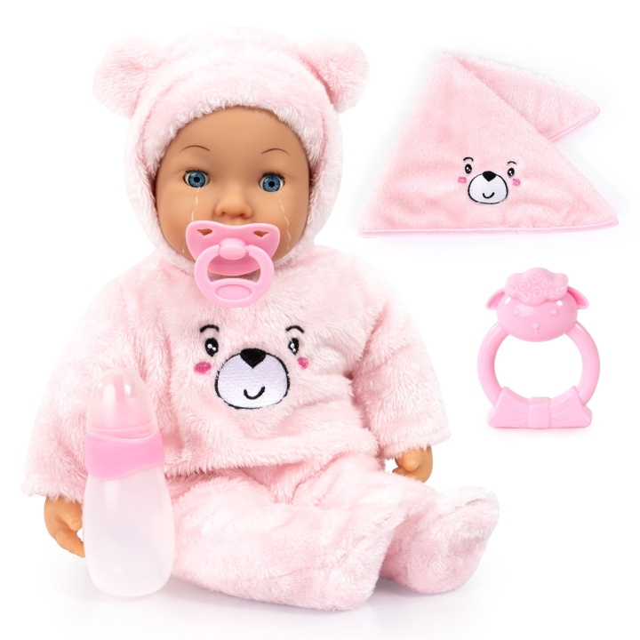 Bayer Piccolina Magic Tears 42 cm – Rosa (94230AA) i gruppen LEKSAKER, BARN- & BABYPRODUKTER / Leksaker / Dockor & Tillbehör hos TP E-commerce Nordic AB (D42559)