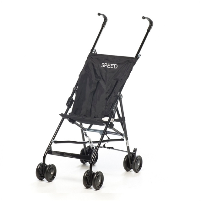 Babytrold Speed-barnvagn – Svart i gruppen LEKSAKER, BARN- & BABYPRODUKTER / Barnvagnar & Tillbehör hos TP E-commerce Nordic AB (D42617)