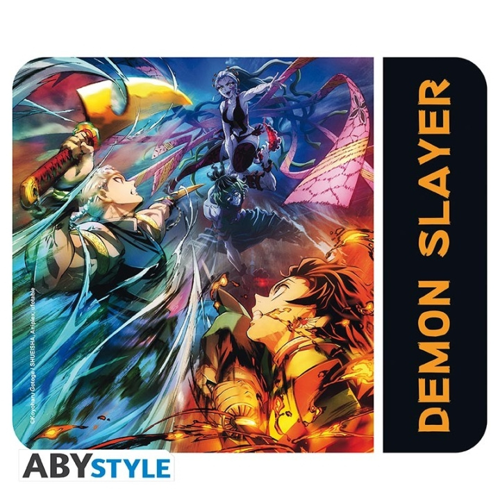 Abysse Demon Slayer – Flexibel musmatta (Key Art S2) i gruppen DATORER & KRINGUTRUSTNING / Gaming / Musmattor hos TP E-commerce Nordic AB (D42621)