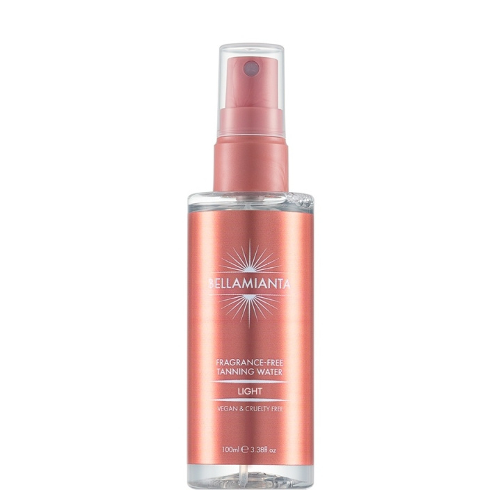 Bellamianta Fragrance Free Tanning Water Light 100 ml i gruppen SKÖNHET & HÄLSA / Hudvård / Solskydd & Tanning / Brun utan sol hos TP E-commerce Nordic AB (D42674)