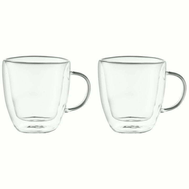 Maku Kaffekopp dubbelväggade glas 25 cl 2-pack i gruppen HEM, HUSHÅLL & TRÄDGÅRD / Köksredskap / Övriga köksredskap hos TP E-commerce Nordic AB (D42688)