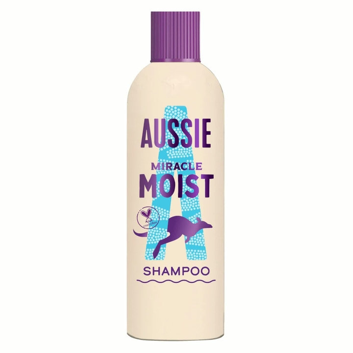 Aussie Miracle Moist Schampo 300ml i gruppen SKÖNHET & HÄLSA / Hår & Styling / Hårvårdsprodukter / Schampo hos TP E-commerce Nordic AB (D42698)