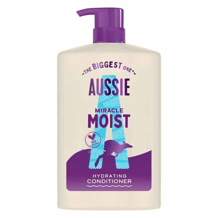Aussie Miracle Moist Hydrating Conditioner Balsam 1000ml i gruppen SKÖNHET & HÄLSA / Hår & Styling / Hårvårdsprodukter / Balsam hos TP E-commerce Nordic AB (D42737)