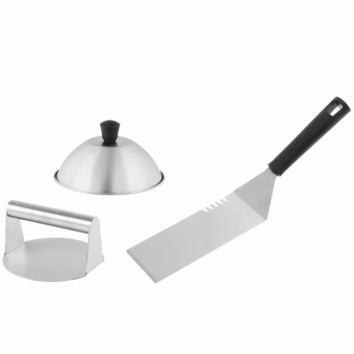 Mustang Smash burger set 3-delar 652791 i gruppen HEM, HUSHÅLL & TRÄDGÅRD / Trädgårdsprodukter / Grillar & Grilltillbehör hos TP E-commerce Nordic AB (D42758)