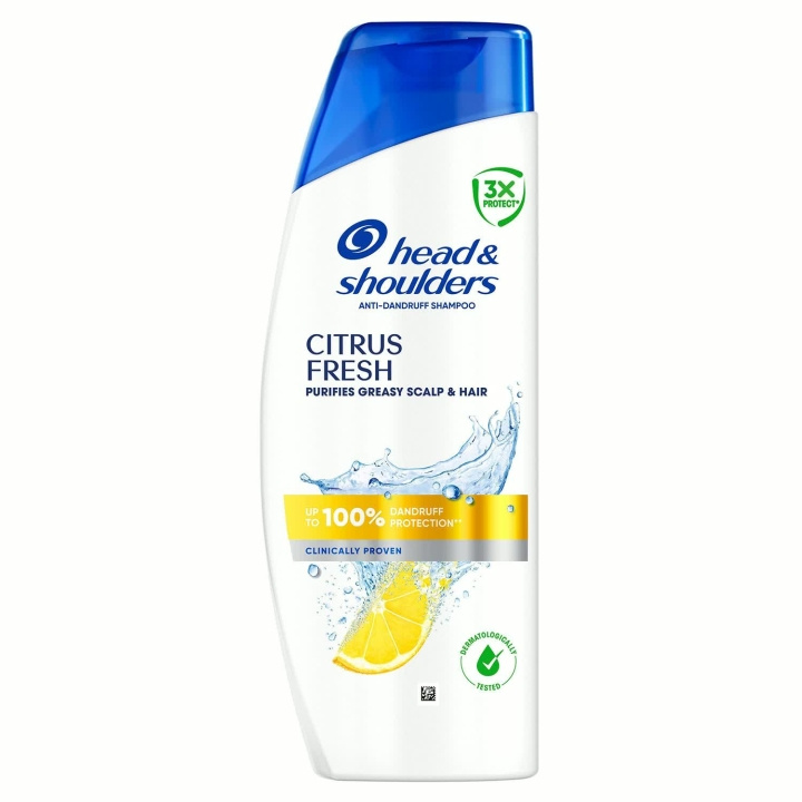 Head & Shoulders Citrus Fresh Schampo Mot Mjäll, 400ml i gruppen SKÖNHET & HÄLSA / Hår & Styling / Hårvårdsprodukter / Schampo hos TP E-commerce Nordic AB (D42764)