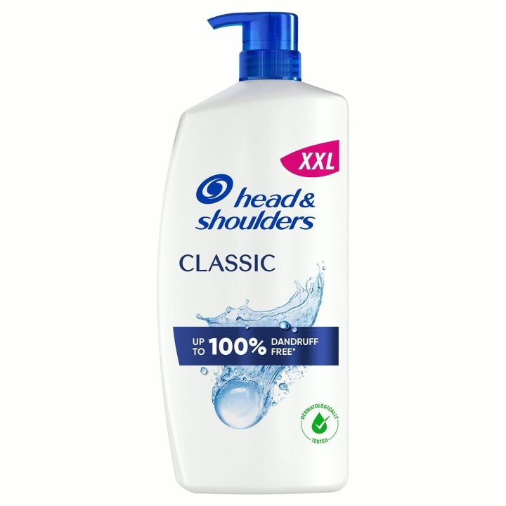 Head & Shoulders Classic Clean Schampo mot mjäll, 1000ml Pump i gruppen SKÖNHET & HÄLSA / Hår & Styling / Hårvårdsprodukter / Schampo hos TP E-commerce Nordic AB (D42771)