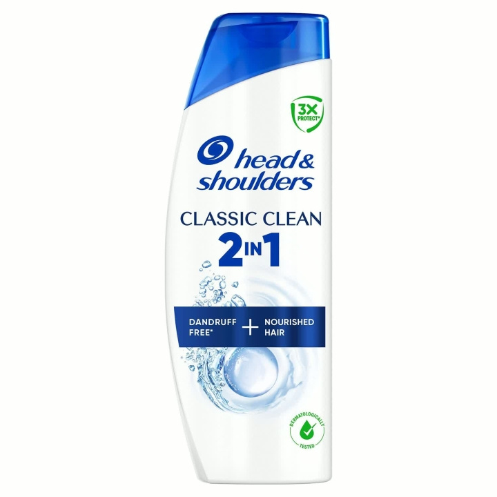 Head & Shoulders Classic Clean 2in1 Schampo och Balsam Mot Mjäll, 250ml i gruppen SKÖNHET & HÄLSA / Hår & Styling / Hårvårdsprodukter / Schampo hos TP E-commerce Nordic AB (D42779)