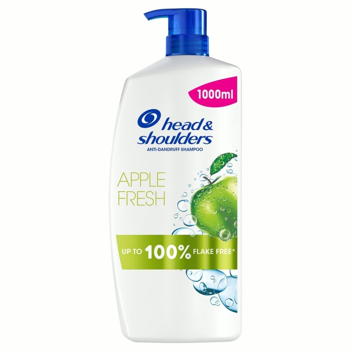 Head & Shoulders Apple Fresh Schampo mot mjäll, 1000ml Pump i gruppen SKÖNHET & HÄLSA / Hår & Styling / Hårvårdsprodukter / Schampo hos TP E-commerce Nordic AB (D42787)