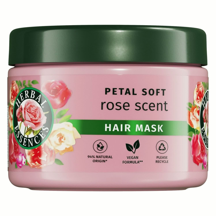 Herbal Essences Rose Scent Petal Soft Hårinpackning, 300ml i gruppen SKÖNHET & HÄLSA / Hår & Styling / Hårvårdsprodukter / Hårinpackning hos TP E-commerce Nordic AB (D42803)