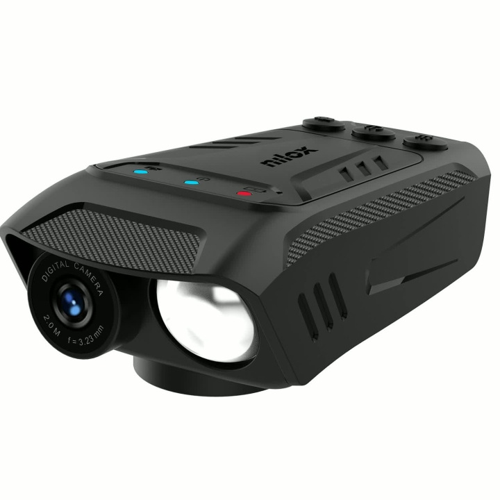 Nilox Bike Cam/Lamp 720p 30fps 1000lm Xbike i gruppen SPORT, FRITID & HOBBY / Sportutrustning / Cykeltillbehör / Cykellampor hos TP E-commerce Nordic AB (D42813)