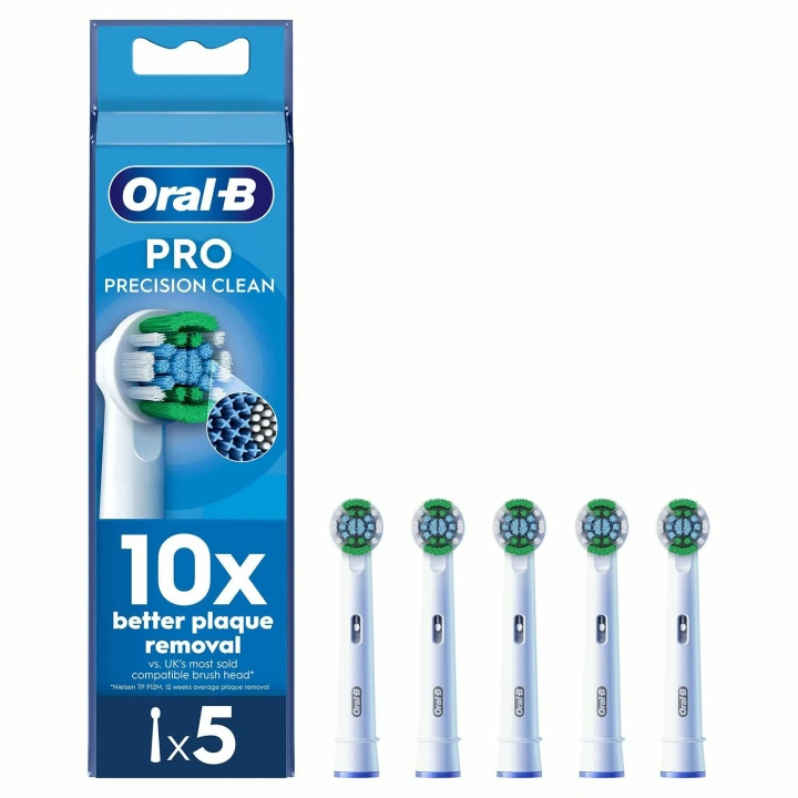 Oral B Borsthuvud Precision Clean 5st i gruppen SKÖNHET & HÄLSA / Munvård / Borsthuvuden & Tillbehör hos TP E-commerce Nordic AB (D42836)