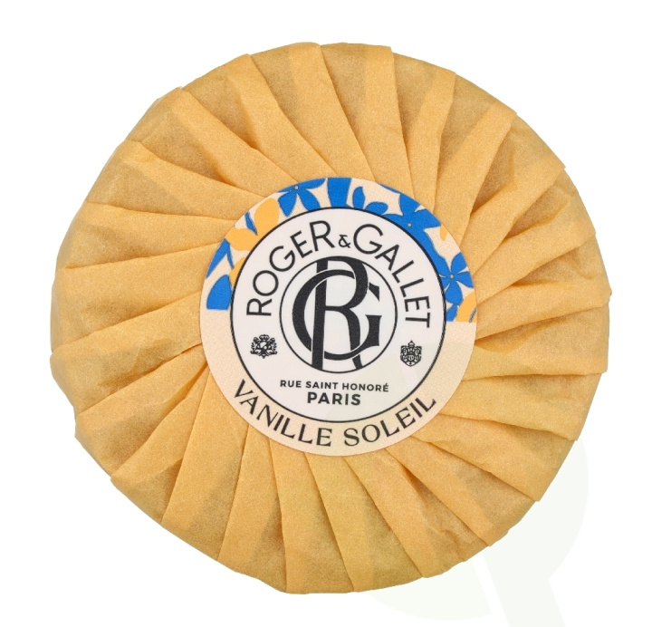Roger & Gallet Vanille Soleil Beneficial Soap 100 g i gruppen SKÖNHET & HÄLSA / Hudvård / Kroppsvård / Handtvål hos TP E-commerce Nordic AB (D42845)