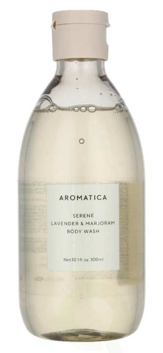 Aromatica Serene Lavender & Marjoram Body Wash 300 ml i gruppen SKÖNHET & HÄLSA / Hudvård / Kroppsvård / Kroppsolja hos TP E-commerce Nordic AB (D42916)