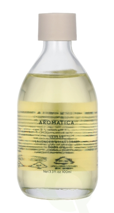Aromatica Serene Lavender & Marjoram Body Oil 100 ml i gruppen SKÖNHET & HÄLSA / Hudvård / Kroppsvård / Kroppsolja hos TP E-commerce Nordic AB (D42917)