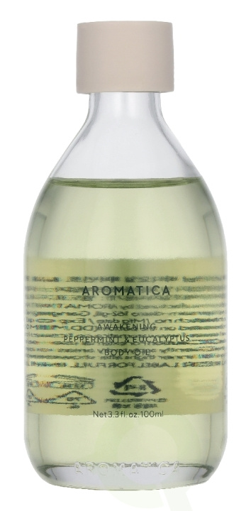 Aromatica Awakening Peppermint & Eucalyptus Body Oil 100 ml i gruppen SKÖNHET & HÄLSA / Hudvård / Kroppsvård / Body lotion hos TP E-commerce Nordic AB (D42922)