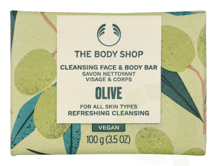 The Body Shop Olive Cleansing Face & Body Bar 100 g i gruppen SKÖNHET & HÄLSA / Hudvård / Ansiktsvård / Rengöring hos TP E-commerce Nordic AB (D42938)