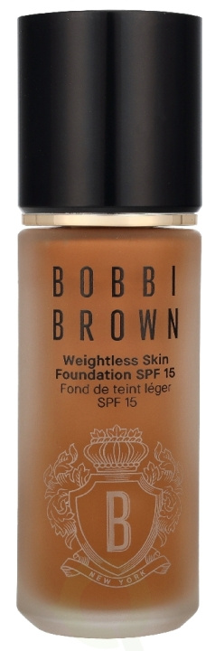 Bobbi Brown Weigthless Skin Foundation SPF15 30 ml W086 Warm Almond i gruppen SKÖNHET & HÄLSA / Makeup / Basmakeup / Foundation hos TP E-commerce Nordic AB (D42982)