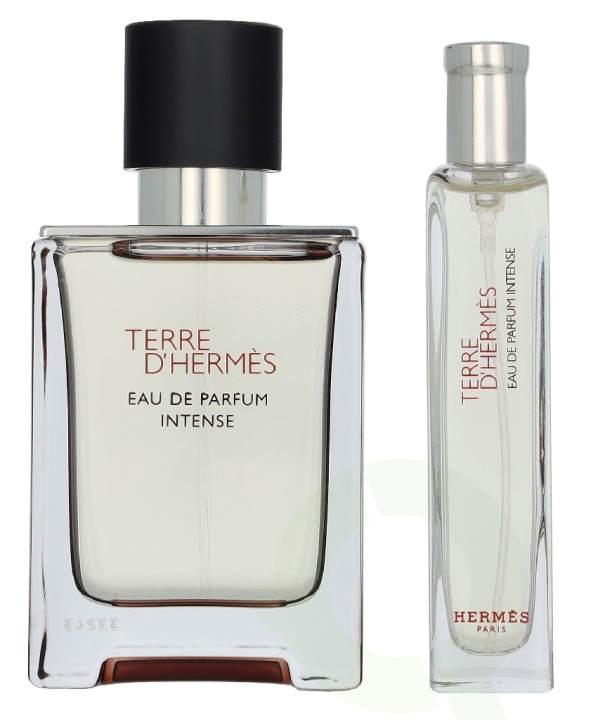 Hermes Terre D\'Hermes Giftset 65 ml Edp Spray Intense 50ml/Edp Spray Intense 15ml i gruppen SKÖNHET & HÄLSA / Doft & Parfym / Parfym / Parfym för honom hos TP E-commerce Nordic AB (D42996)