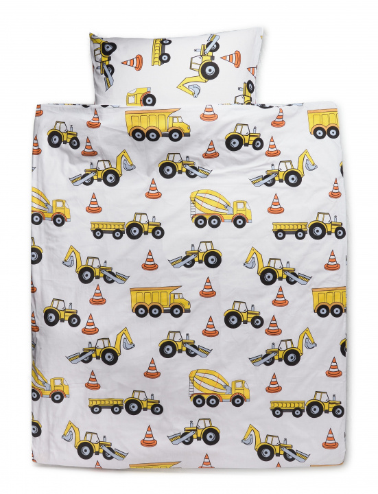 BrandMac Sängkläder – Vuxenstorlek 140 x 200 cm – Konstruktion (1000581) i gruppen HEM, HUSHÅLL & TRÄDGÅRD / Inredning / Sängkläder hos TP E-commerce Nordic AB (D43079)