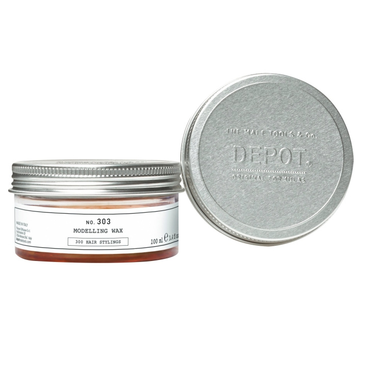 Depot The Male Tools & Co. Depot - No. 303 Modelling Wax 100 ml i gruppen SKÖNHET & HÄLSA / Hår & Styling / Hårstylingprodukter / Hårvax hos TP E-commerce Nordic AB (D43096)