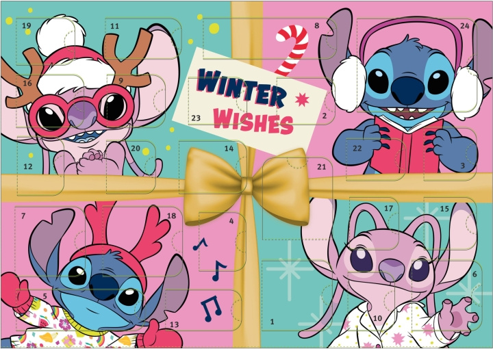 Disney Stitch – Adventskalender (6600000158) i gruppen LEKSAKER, BARN- & BABYPRODUKTER / Leksaker / Adventskalendrar hos TP E-commerce Nordic AB (D43123)