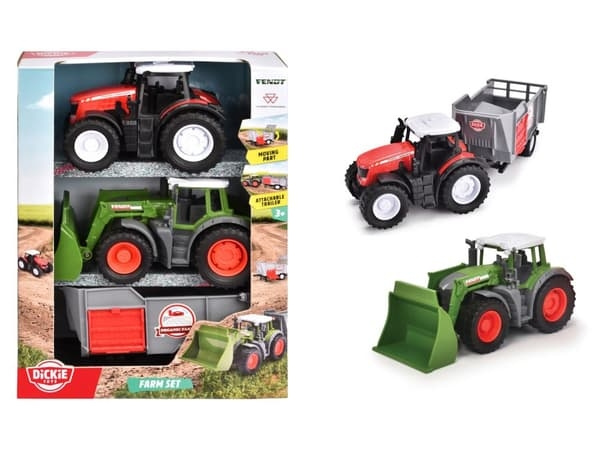 Dickie Toys Lantbruksset (203732006) i gruppen LEKSAKER, BARN- & BABYPRODUKTER / Leksaker / Leksaksbilar & andra fordon hos TP E-commerce Nordic AB (D43138)