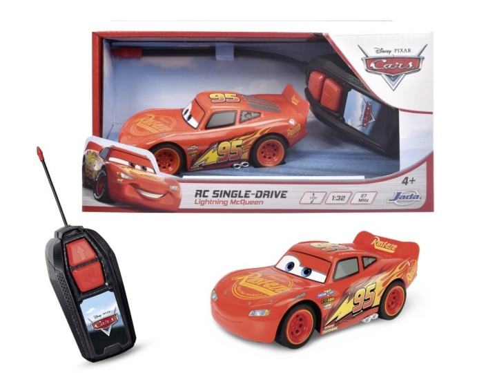 Dickie Toys RC-bilar Lightning McQueen 1:32 (203081008) i gruppen LEKSAKER, BARN- & BABYPRODUKTER / Radiostyrt / Radiostyrda bilar hos TP E-commerce Nordic AB (D43140)