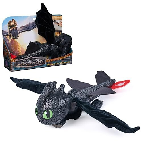 Dragons Movie Gliding Hug Toothless Plush 30 cm (6072913) i gruppen LEKSAKER, BARN- & BABYPRODUKTER / Leksaker / Figurer, Miniatyrer & tillbehör hos TP E-commerce Nordic AB (D43144)