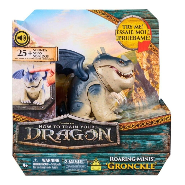 Dragons Movie Interactive Dragon - Gronkle (6074245) i gruppen LEKSAKER, BARN- & BABYPRODUKTER / Leksaker / Figurer, Miniatyrer & tillbehör hos TP E-commerce Nordic AB (D43145)