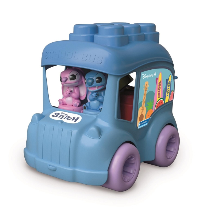 Clementoni Stitch-bussen (I-17974) i gruppen LEKSAKER, BARN- & BABYPRODUKTER / Babyleksaker / Aktivitetsleksaker hos TP E-commerce Nordic AB (D43172)