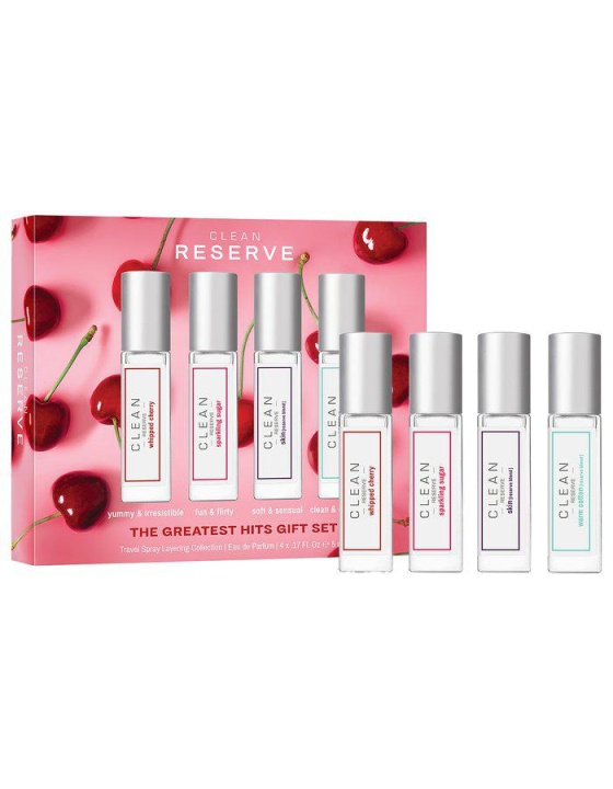 Clean XMAS Reserve Layering T/S EdP – 4 x 5 ml i gruppen SKÖNHET & HÄLSA / Doft & Parfym / Parfym / Parfymboxar hos TP E-commerce Nordic AB (D43182)