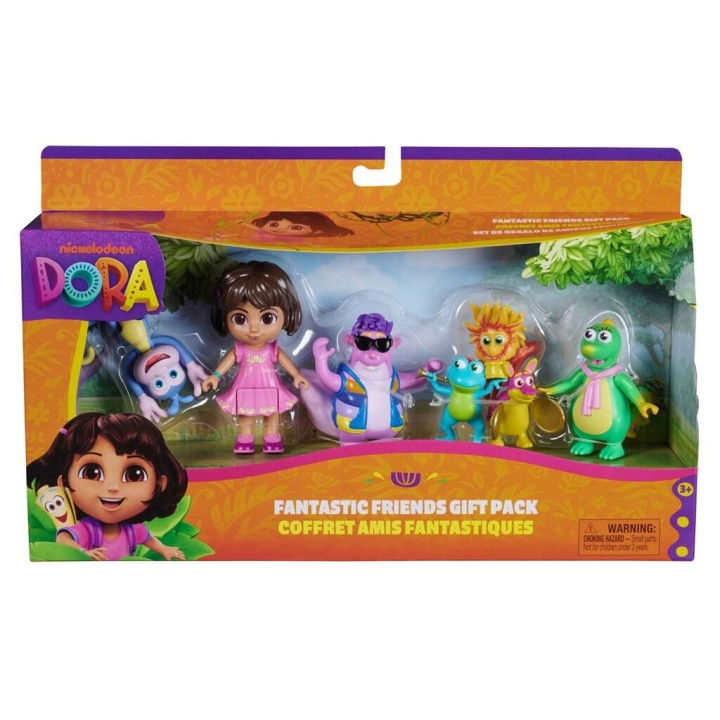 Dora The Explorer Figurpresentpaket med 5 stycken (6073738) i gruppen LEKSAKER, BARN- & BABYPRODUKTER / Leksaker / Figurer, Miniatyrer & tillbehör hos TP E-commerce Nordic AB (D43196)