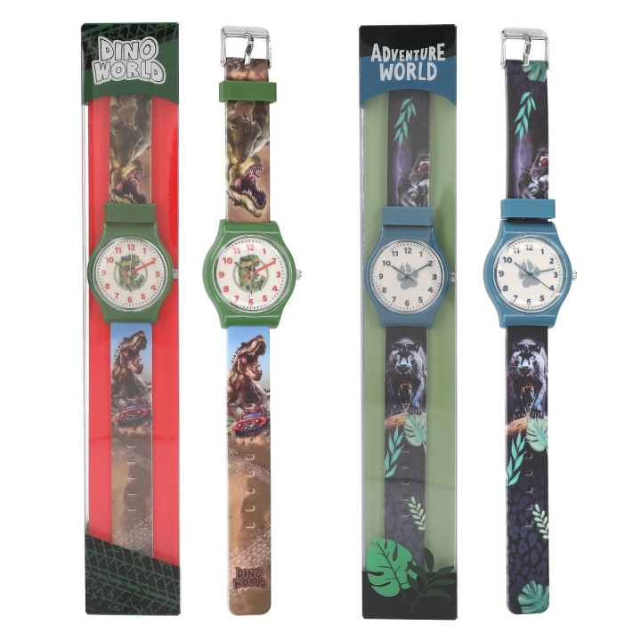 Dino World Silikonklocka (413921) i gruppen SPORT, FRITID & HOBBY / Accessoarer / Klockor hos TP E-commerce Nordic AB (D43198)