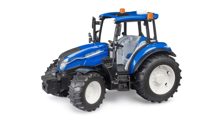 Bruder – New Holland T5.120 (02184) i gruppen LEKSAKER, BARN- & BABYPRODUKTER / Leksaker / Leksaksbilar & andra fordon hos TP E-commerce Nordic AB (D43238)