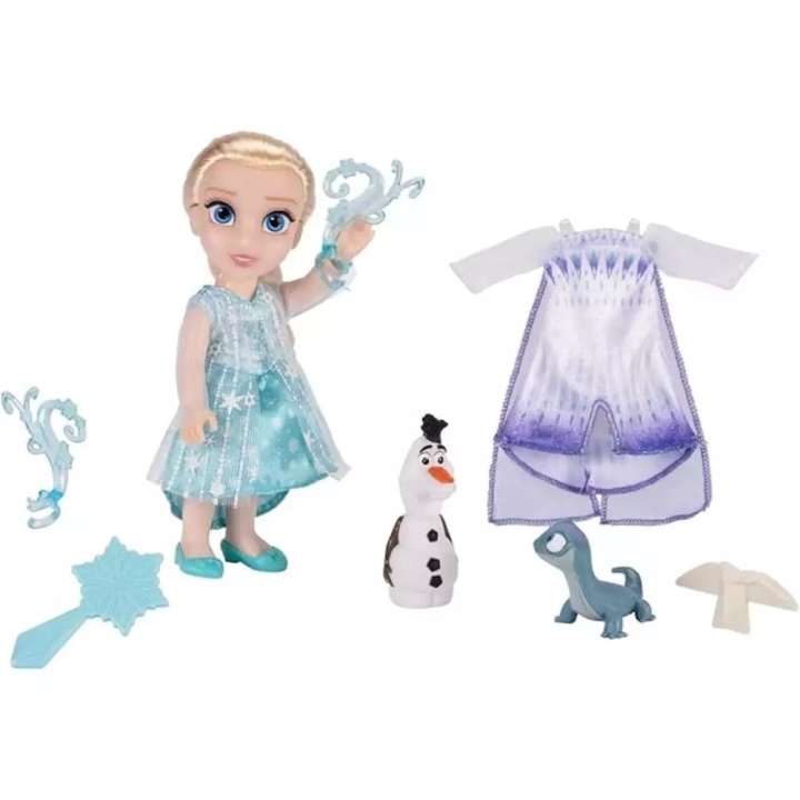 Disney Frost – Elsa-docka i is och snö, 15 cm. (240624-RF1) i gruppen LEKSAKER, BARN- & BABYPRODUKTER / Leksaker / Figurer, Miniatyrer & tillbehör hos TP E-commerce Nordic AB (D43248)