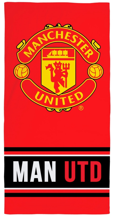 BrandMac Handduk – 75 x 150 cm – Manchester United (NW1390) i gruppen HEM, HUSHÅLL & TRÄDGÅRD / Badrum / Handdukar hos TP E-commerce Nordic AB (D43250)