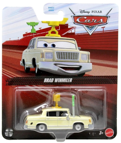 Disney Bilar 3 – Die Cast – Brad Winmiler (JMB94) i gruppen LEKSAKER, BARN- & BABYPRODUKTER / Leksaker / Leksaksbilar & andra fordon hos TP E-commerce Nordic AB (D43263)